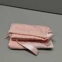 BAVELOE Drawstring Backpack with Mesh Pocket Water Resistant String Beach Swim Sports Gym for Women Men (Pink)