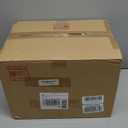 Seeded Glass Pendant Light Modern Black 1 Light Single Dome Pendent Lighting Fixtures for Kitchen Island Dining Room Hallway, Dia 9 Inch, E26, UL Listed