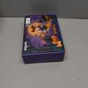 Black Cat Costume for Girls, Halloween Cat Costume Set with Light Up Tutu Skirt, Ears Headband Tail Gloves for Kids