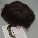 70s Mens Wigs Brown Short Wavy Shaggy Wig Cosplay Halloween Costume Wigs+Wig Cap and Beard