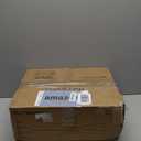 42 Inch Ceiling Fans with Lights and Remote - Brushed Nickel Flush Mount Ceiling Fan with Light Low Profile, 6 Speeds, Quiet DC, 3CCT Dimmable, Indoor Outdoor Ceiling Fans for Patios Bedroom