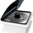 RV Roof Vent Fan, 12V DC 14" Super Quiet Reliable Manual RV Roof Fan, 3-Speed, Reversible