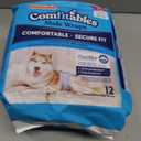 Hartz Comfitables Disposable Male Dog Wraps with Stretchy Waistband, Large 12 Count