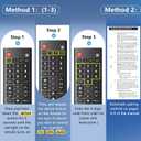 Universal-TV-Remote-Control for Samsung, LG, Hisense, TCL, Sony, Vizio, Onn, Toshiba, Philips and More DVD, Blu ray Player, Soundbar Devices