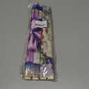 BearCake Vintage Purple Christmas Wall Art Poster Hanger Frame, Purple Christmas Decor, Fairytale Winter Xmas Floral Present Box Santa Wall Decor for Home Bedroom Living Room, 12x16 Inch Set of 2