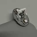 Dasbecan Front Left Driver Side Sun Visor with Vanity Light Compatible with Toyota RAV4 2006-2013 Replaces# 74320-42501-B2 74320-42500-B0 (Gray)