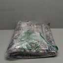 Madane Washable Area Rug 2x3, Small Entryway Rug Non-Slip Vintage Door Mat Indoor Entrance, Low Pile Floor Carpet for Inside Front Door Bedroom Kitchen Entry Laundry (2'x3', Navy)