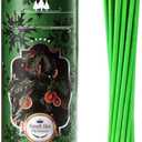 24 Pcs Classic Christmas Tree Ornaments  Natural Pine, Resin & Sweet Woody Notes, Long-Lasting Holiday Fragrance with Hooks for Home Decorations