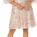 Adrianna Papell Women's Embroidered Sequin Cocktail (10)