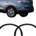 SecosAutoparts 2pc Rear Fender Molding Trim, Fit for Nissan Rogue Sport 2014-2020 2.0L/2.5L l4, Replace# 788614BA0A 788604BA0A, Rear Driver & Passenger Side Fender Wheel Arch Molding
