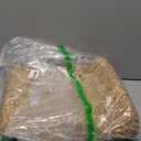 KEMA Jute Area Rug 3ft Round Natual Braided Dot Handwoven Rug Rustic Vintage Reversible Boho Area Rugs for Farmhouse, Living Room, Bedroom, Patio, Kitchen