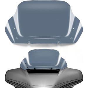 10" Wave Windshield Windscreen Wind Splitter fits for Harley Davidson CVO Street Glide FLHXSE 2023-up, Street Glide FLHX 2024-up, FLHXU 2025-up (Tint)