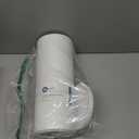 iDesign Freestanding Bathroom Toilet Paper Storage Holder with Lid for 3 Extra Rolls, White