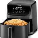 DEIME Air Fryer 7.2 QT 1700W Oilless Oven Healthy Cooker Air Fryers Large Capacity with 8 Presets, LCD Touch Screen, Customerizable Cooking, Non-Stick Basket (Black)