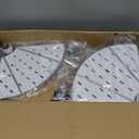 ALLZONE Corner Shower Caddy Tension Pole  Upgraded Rust-Free Stainless Steel Shower Organizer with Adjustable Storage Shelves, Drill-Free Installation, Quick Setup, Extends from 34 to 116 Inches (Silver)