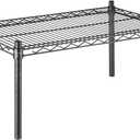 APLSS Dunnage Storage Rack, 18"30"14"(8"), NSF Certified, Height Adjustable, Moist&Dry Enviroments, for Kitchen Garage Walk-in Cooler&Freezer Dishroom, 800 Lbs Capacity