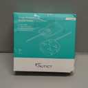 Outlet Cover Extension Cord Short 3ft, NUTICT Flat Plug Power Strip with 8 Outlets & 3 USB-C & 1 USB-A Port, 13A/1625W, 1440J Surge Protector, Indoor 3 Prong Flat Wall Plug for Tight Spaces, White