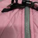 Lelepet Dog Coat Warm Dog Winter Coat Waterproof Dogs Jacket with Harness Built in Reflective Pet Fleece Vest Zip-Up Cold Weather Coats for Small Dogs Turtleneck & Windproof Coats Yorkie Pink, Small