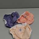 Nora's Nursery Reusable Swim Diapers and Wet Bag - One Size Fully Adjustable - Laguna Unisex 3 Pack with Wet Bag