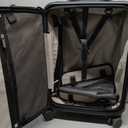 LUGGEX Top Opening & Front Opening Carry On Luggage, Black, 21" | Carry On Suitcase, Aluminum Frame, Trunk Style, 17.5" Laptop Compartment, TSA Approved, 360°Spinner Wheels, FX-Enhance 