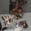 FUNWHOLE Medieval Apothecary Shop Lighting Building-Bricks Set - Compatible with Standard Bricks Medieval Series Collectible Display House 1470 Pcs for Adults and Teen