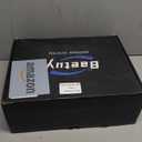 Shower Faucet Set Bathroom Square Rain Shower Head and Handle Set, Wall Mounted Shower Fixtures With Shower Valve and Trim Kit 10 inch Brushed Nickel