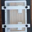 2Pcs Large Epoxy Mold with Clamping System 19.5x11x3 inch 15.8x9x3 inch Rectangles Epoxy Resin Molds for River Table, Coffee Side Table,Cutting Board, Charcuterie Board, Art Panel