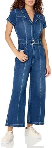 PAIGE womens Anessa Jmpsut Seaming Slf Blt, Size 14