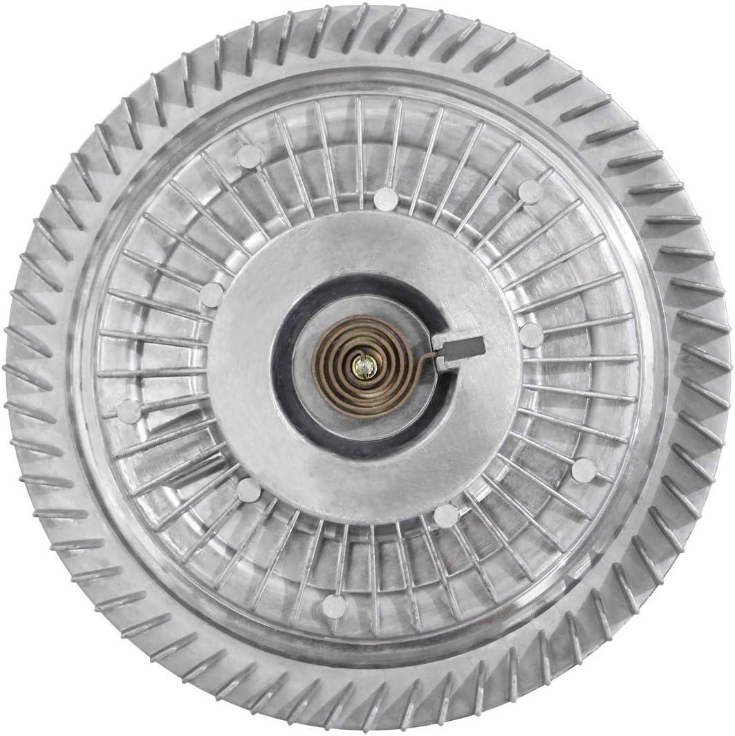 Engine Cooling Fan Clutch Compatible with 1999-2004 Jeep Grand Cherokee / 2000-2002 Dodge Ram 1500 2500 3500/2002-2008 Jeep Liberty 3.7L 4.0L 4.7L 5.9L 52028944AB 55116813AA