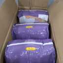 Amazon Basics Postpartum Incontinence Underwear for Women, Maximum Absorbency, Bladder Leak Protection, Soft, Disposable, Odor Control, Comfortable Fit, X-Large, Lavender, 48 Count (3 Packs of 16)