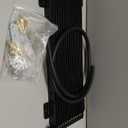 40k Transmission Oil Cooler Kit Compatible with Heavy Duty 40,000 GVW Max Low Pressure Drop Trans Cooler with Mounting Hardware, Towing Applications and Advanced Cooling Protection #LPD47391 (Black)