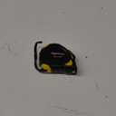 Amazon Basics Self-Locking Tape Measure, MID Accuracy, 16-Feet (5-Meters), Black, Yellow (4.9 m)