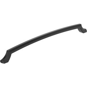 Amerock 18" Bellamy Matte Black Appliance Pull