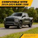 Headlight Assembly Compatible with Ram 1500 2019-2024 w/DRL Front Headlamp Left 68533273AB