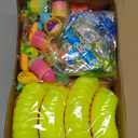 GDWDGJ 300pcs Easter Eggs with Toys Inside Bulk Filled Easter Egg Fillers 100 Pack Non Candy Stuffed Easters Basket Stuffers Essentials for Kids Girls Toddlers Boys Easters Egg Hunt Party Favors