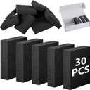 codree 30 Pcs Card Dividers Foam- 40D High Elasticity Sponge Trading Card Dividers- Shock Absorbing Card Sponge Separators Inserts for Storage Boxes Games Sports Cards Protection