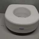 Carex Toilet Seat Riser, Fits Standard Toilet