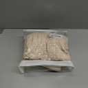 Pleated Waffle Weave Bed Skirt, Tailored Dust Ruffle 12 Inch Drop Easy Fit, Machine Washable,No Split Corners (Light Beige, King - 12" Drop)