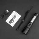 Rechargeable LED Flashlights High Lumens, 99000 Lumens Super Bright Flashlight with 7 Modes & Waterproof, Powerful Handheld Flashlight for Camping Emergencies