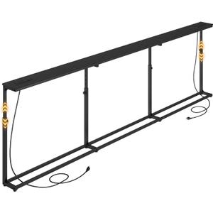 HOOBRO 102.3 Inch Narrow Console Table, Skinny Behind Couch Table, 102.3"L x 5.9"W x 33.4"H