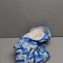 JACKETOWN Boys Girls Hoodie Sweatshirt Toddler Zip Up Fleece Sherpa Lined Jacket Thick Warm School Hooded Outerwear (5-6 Years, Light Bluegeometry)