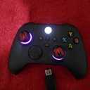 PlayRealm Silicone Skin Cover Sticker x 1 & Extender Grips x 2 for Xbox Series/One Controller Spider Edition Red