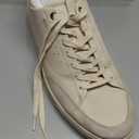 ECCO Men's Street LITE Court Sneaker, Limestone Suede/ Nutmeg Brown, 12-12.5