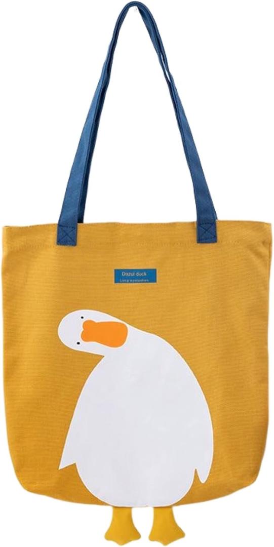 Cute Canvas Tote Bag - Graphic Tote Bag for Lunch & Grocery