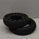 200x50 Solid Tire, 200x50 8''x2'' Scooter Replacement Wheels for Crazy Cart Razor Cart E100 E125 E150 E175 E200 E200s E225 Electric Scooter, 8 Inch Tubeless Rubber Solid Tires