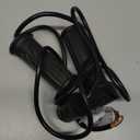 Doinal Electric Twist Throttle Grips, Electric Scooter Three Speed Throttle Handlebar, Voltage Display Electric Bike Throttle Accelerator Aluminium Speed Control