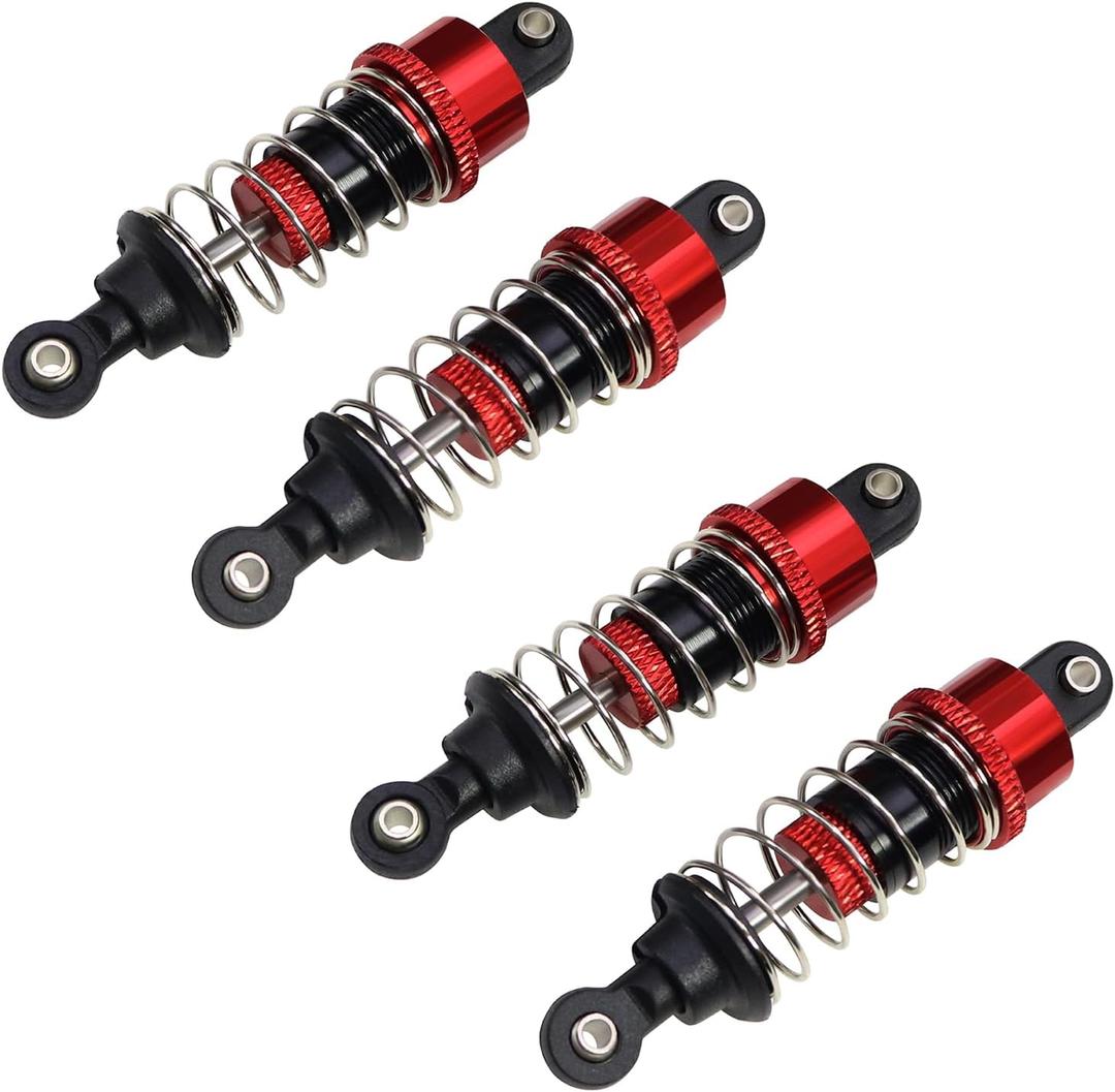 MJX 1/16 16210 16209 16208 Shock Absorbers Front Rear Hydraulic Shock Absorbers RC Car Stock Space Parts 16500R 16510R (4Pcs 16510R)