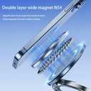 7F 2025 Upgraded Magnetic Vacuum Car Phone Holder, for Magsafe Suction Cup Phone Mount, 360 Adjustable Car Phone Mount, Universal Car Accessories