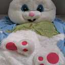 Morph Easter Bunny Costume Adult Deluxe Rabbit Mascot Outfit for Men - Perfect for Easter Costumes and Events