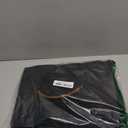 Karinoos Canvas Tote Bag for Women, Large Work Crossbody Handbag Bible Laptop Bag (Black (Cherry))